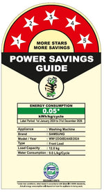 Load image into Gallery viewer, 12 kg 5 Star Fully-Automatic Front Load Washing Machine