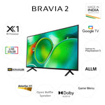Load image into Gallery viewer, BRAVIA 2 Series 108 cm (43 inches) 4K Ultra HD Smart LED Google TV K-43S25