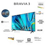 Load image into Gallery viewer, BRAVIA 3 Series 164 cm (65 inches) 4K Ultra HD AI Smart LED Google TV K-65S30B