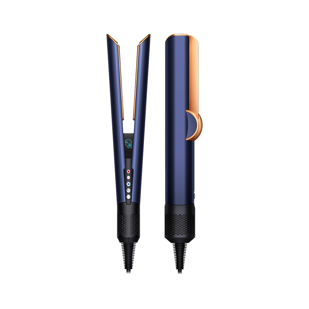 Dyson Airstrait Hair Straightener. Straightens Hair From Wet Or Dry - With Air. No Hot Plates, No Heat Damage (Prussian Blue/Rich Copper), 1380 Watt