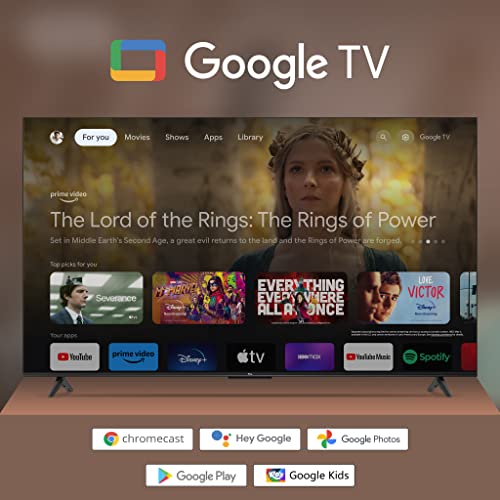 TCL 216 cm (85 inches) 4K Ultra HD Smart LED Google TV 85P745 (Black)