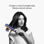 Load image into Gallery viewer, Dyson Airstrait Hair Straightener. Straightens Hair From Wet Or Dry - With Air. No Hot Plates, No Heat Damage (Prussian Blue/Rich Copper), 1380 Watt
