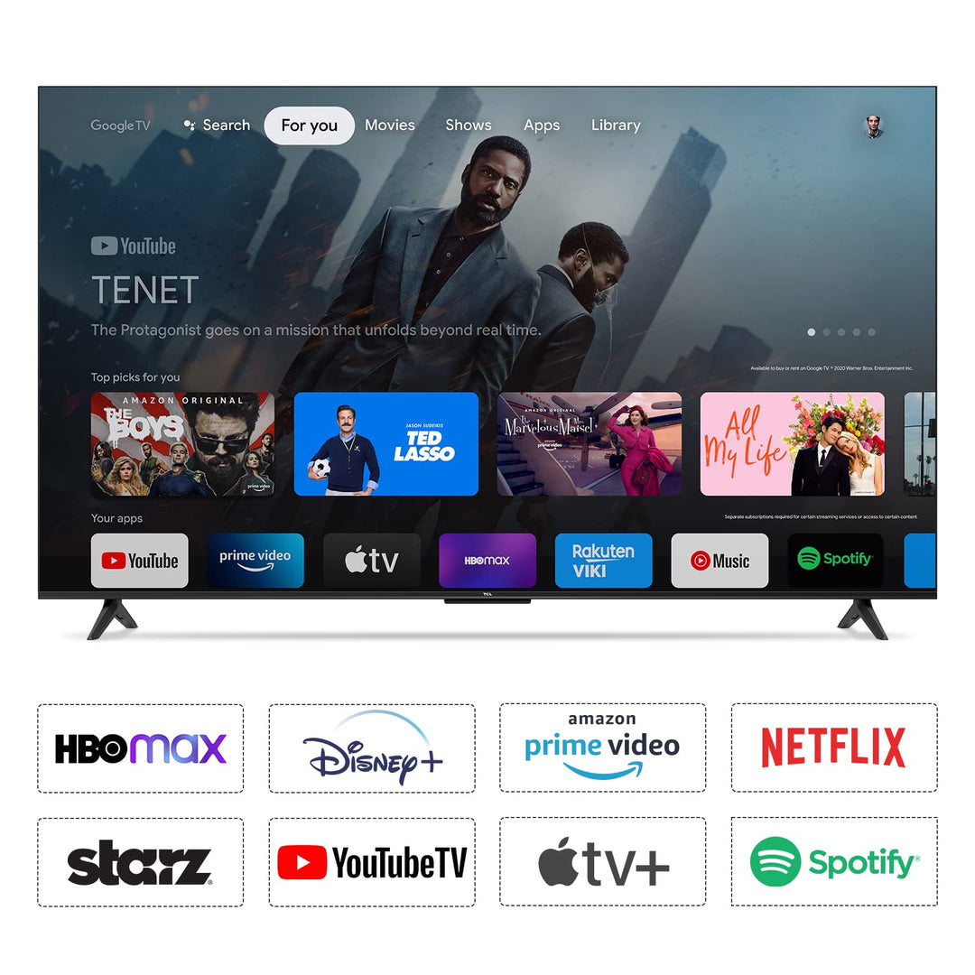 TCL 216 cm (85 inches) 4K Ultra HD Smart LED Google TV 85P745 (Black)