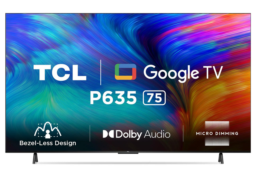 TCL 216 cm (85 inches) 4K Ultra HD Smart LED Google TV 85P745 (Black)