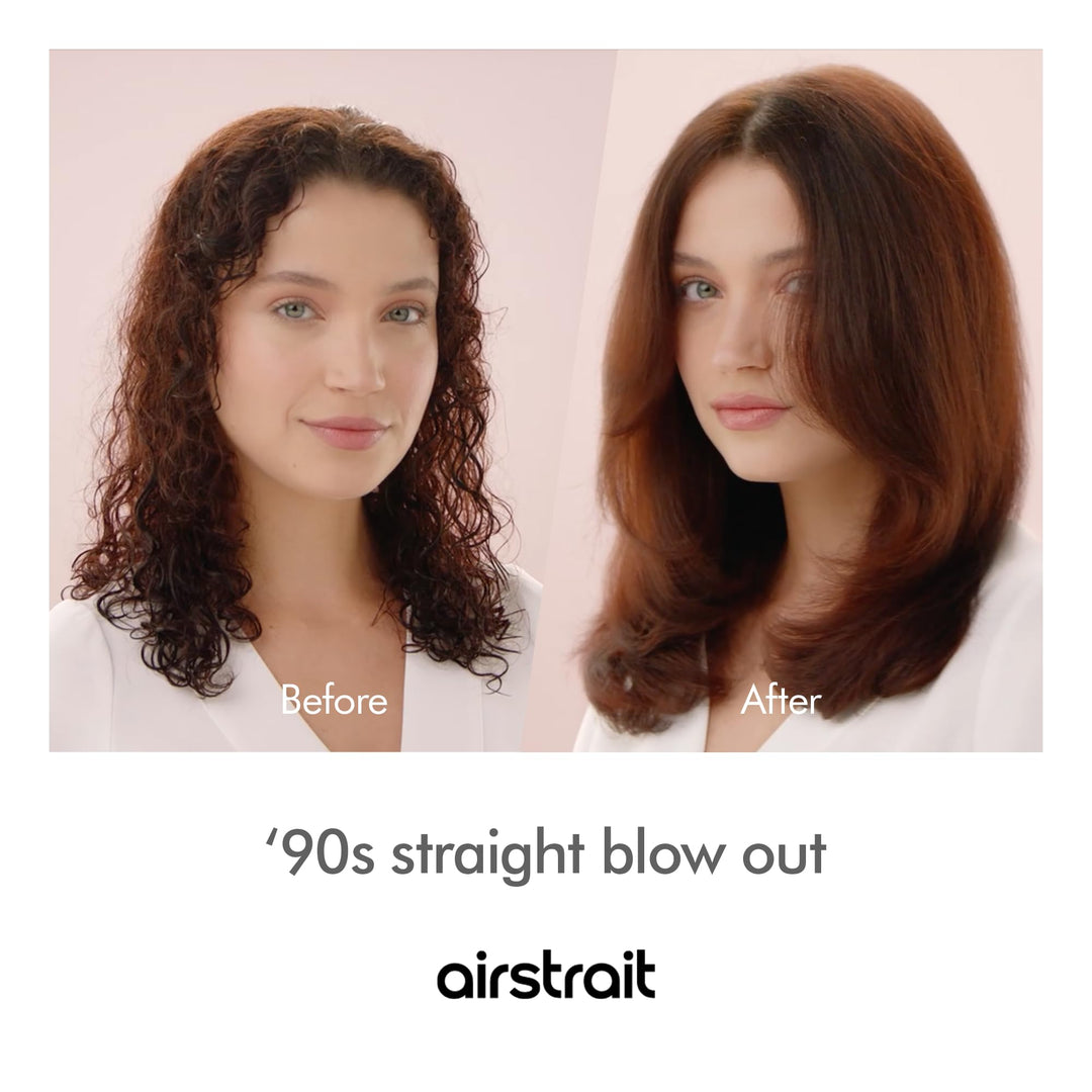 Dyson Airstrait Hair Straightener. Straightens Hair From Wet Or Dry - With Air. No Hot Plates, No Heat Damage (Prussian Blue/Rich Copper), 1380 Watt