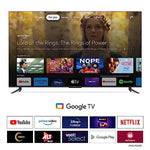 Load image into Gallery viewer, TCL 139 cm (55 inches) 4K Ultra HD Smart QLED Google TV 55T6G (Black)
