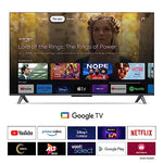 Load image into Gallery viewer, TCL 139 cm (55 inches) 4K Ultra HD Smart QLED Google TV 55T6G (Black)
