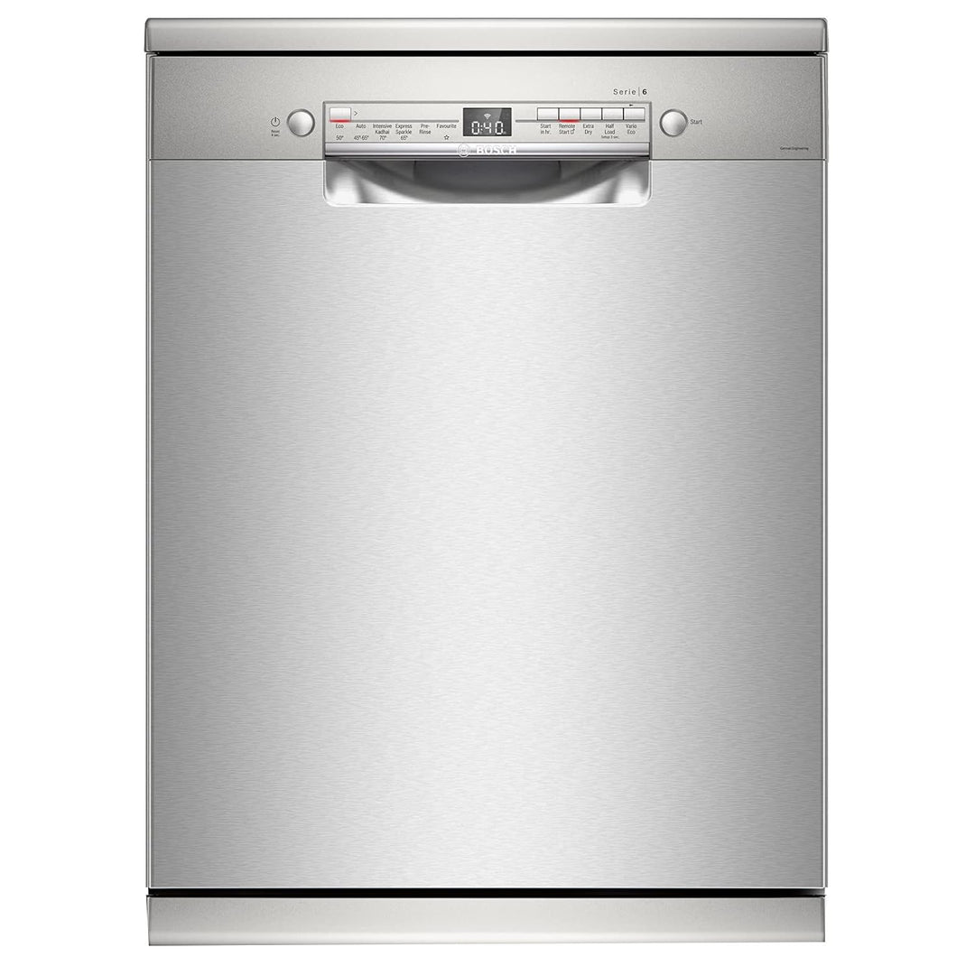 13 Place Settings Dishwasher (SMS6ITI00I, Silver Inox, WiFi Enabled)