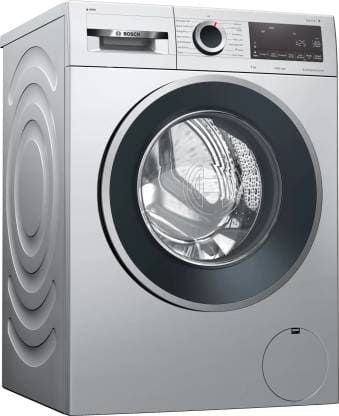 9 kg 1400RPM, Anti Wrinkle, i-DOS system and EcoSilence Drive motor Fully Automatic Front Load Washing Machine with In-built Heater Silver